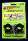 Kwik-Site Detachable Weaver Style Rings-High