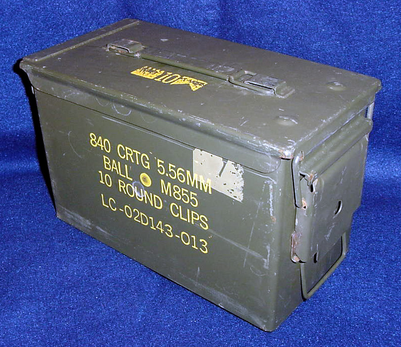 Ammunition Can 5.56mm-50 caliber